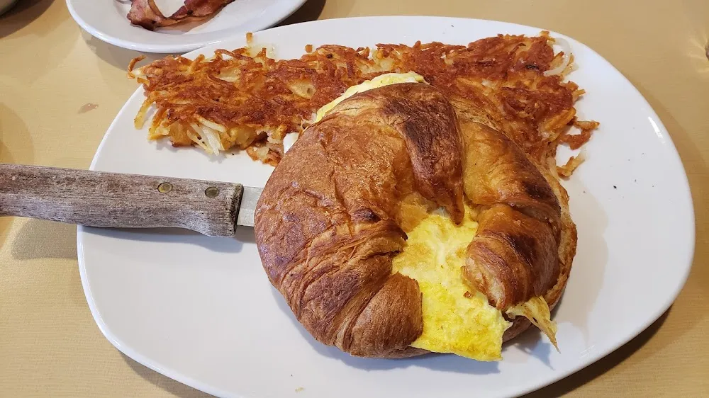 Egg & Cheese on Croissant