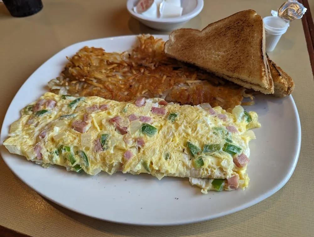 Western Omelette with Cheese